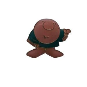 Vintage Ziggy Collectors Item Enamel Pin Hat Pin Backpack Jean Jacket Pin